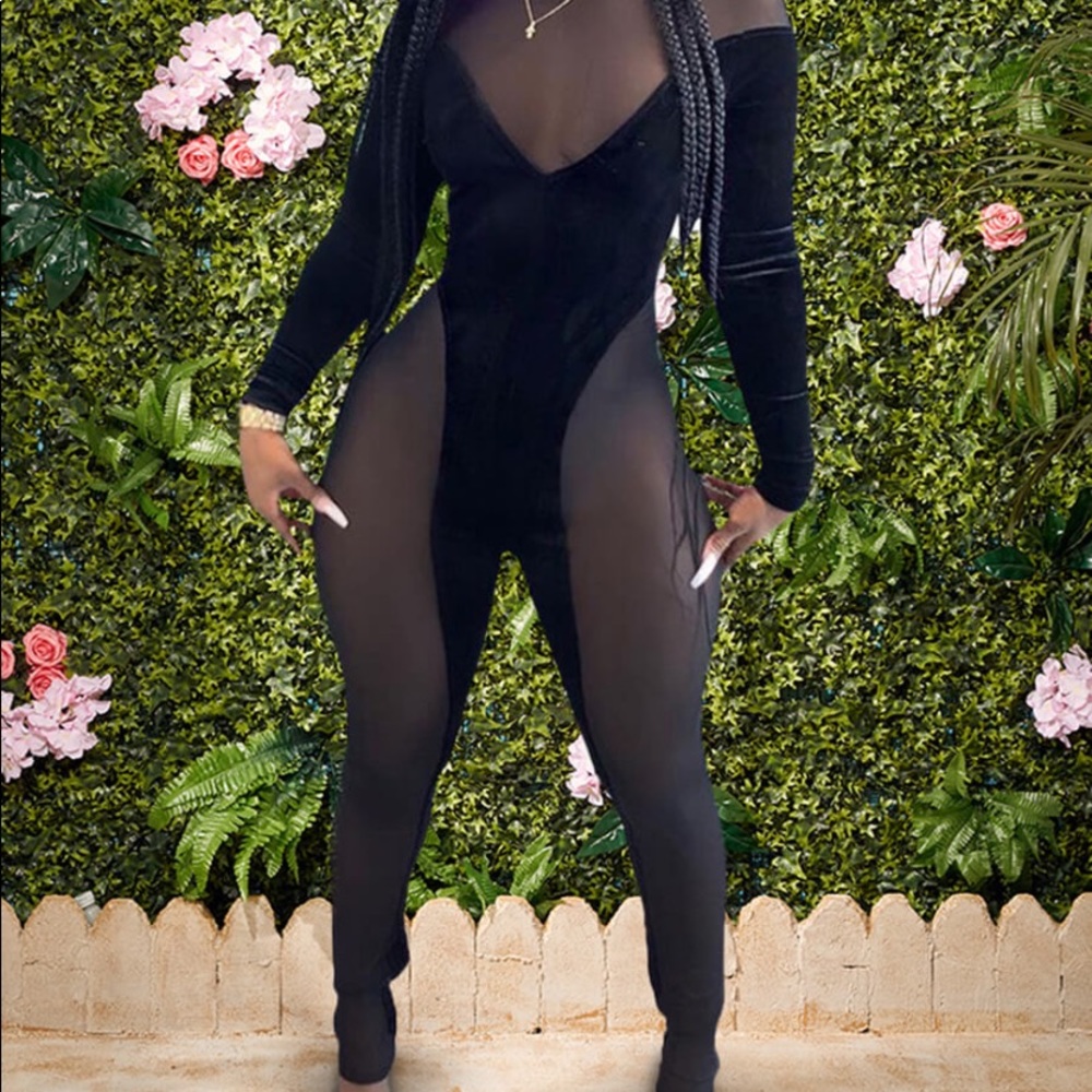 Black see through